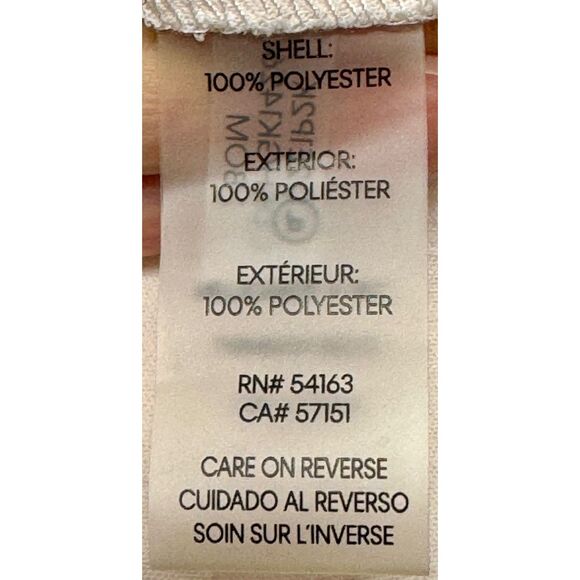 CALVIN KLEIN Blush Pink Faux Wrap Midi Dress, Sz 12 - Picture 6 of 7